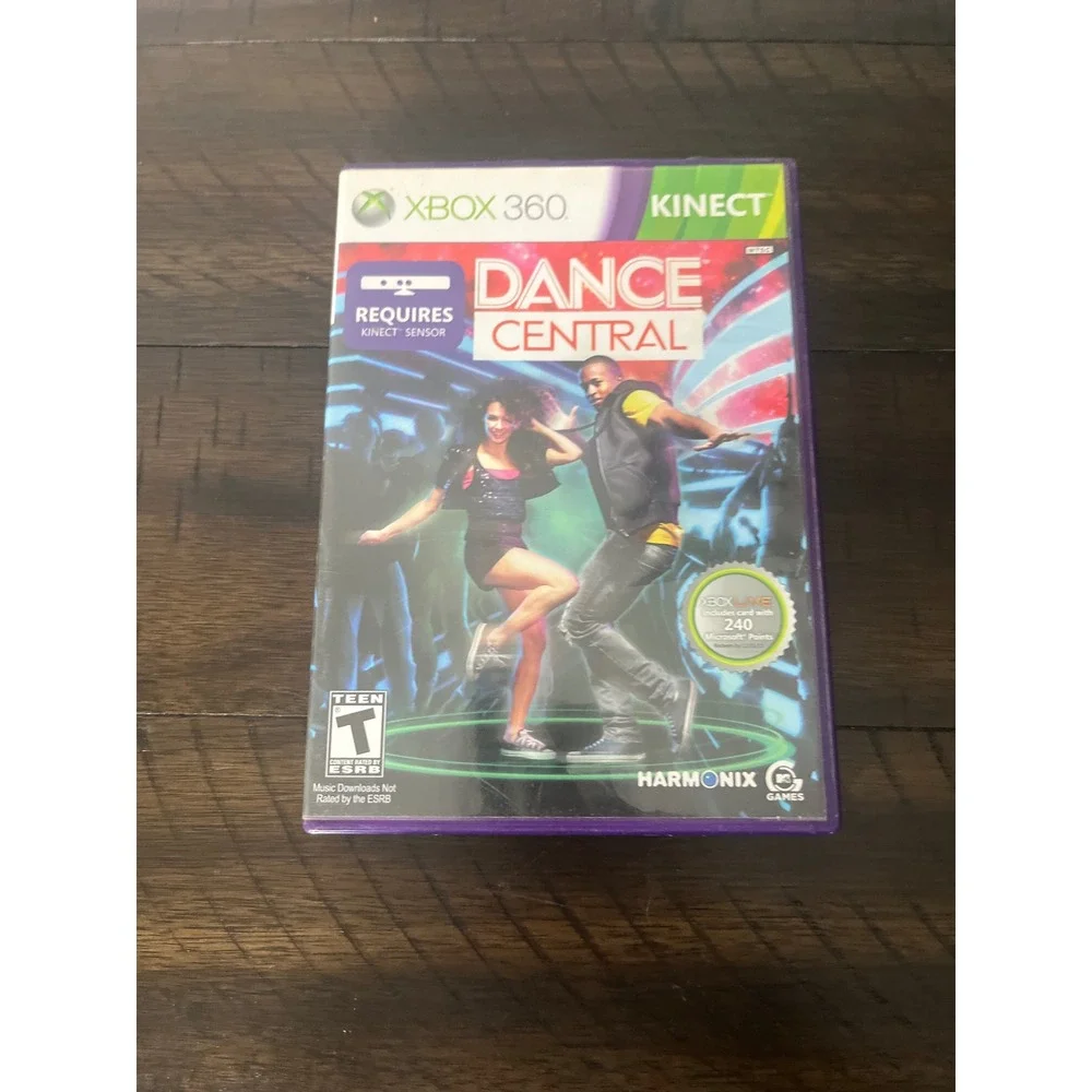 Dance Central Xbox 360 Kinect Game Harmonix 2010 CIB Excellent Condition